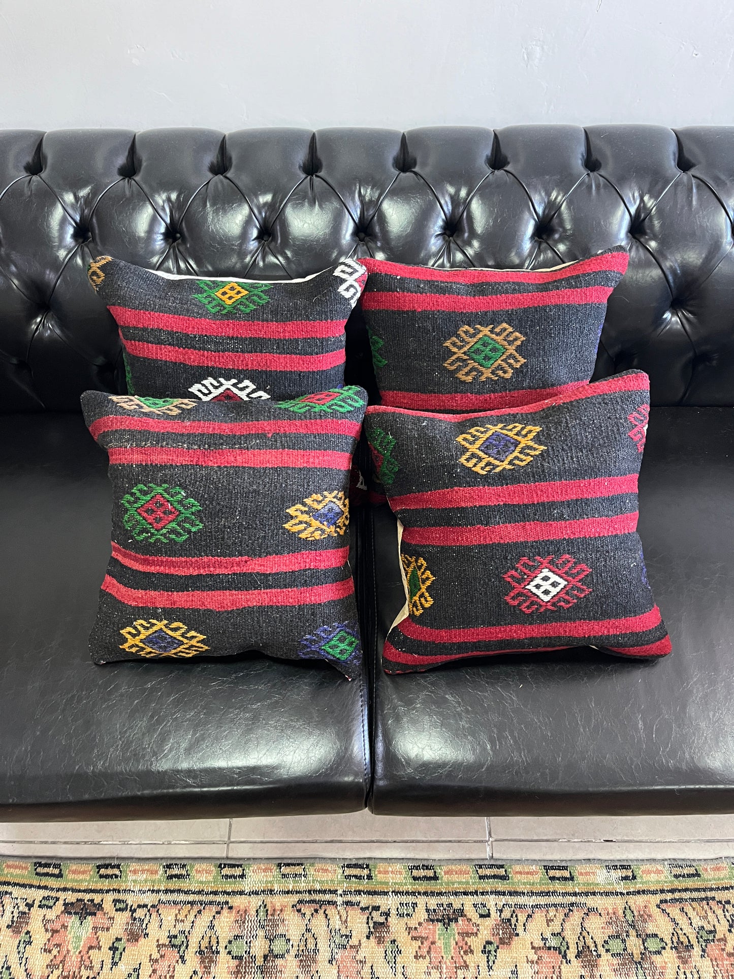 Ethnic Cushion Cover Set (16" x 16")