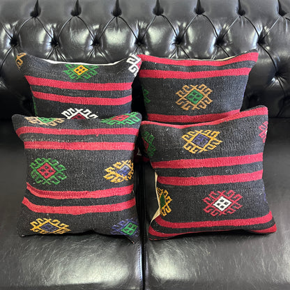 Ethnic Cushion Cover Set (16" x 16")