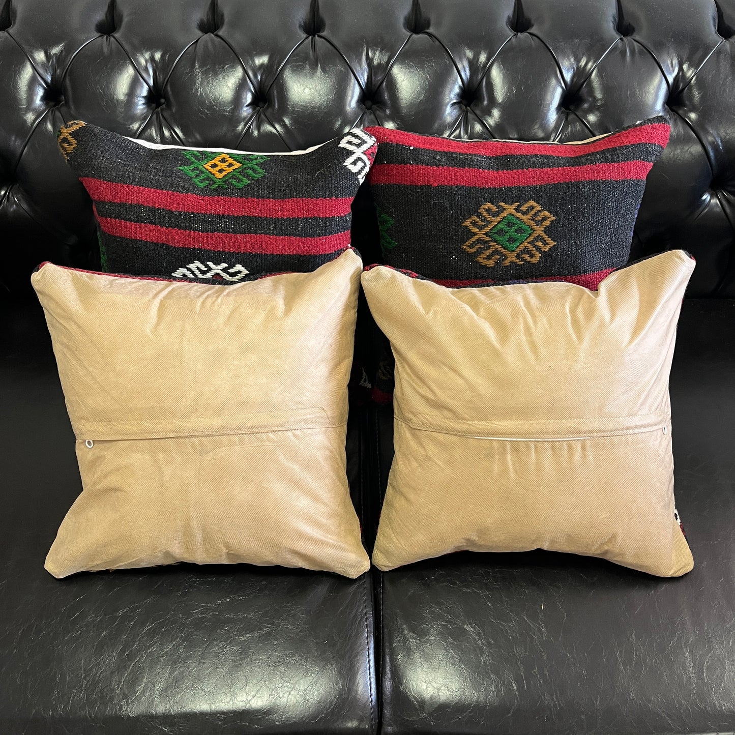 Ethnic Cushion Cover Set (16" x 16")