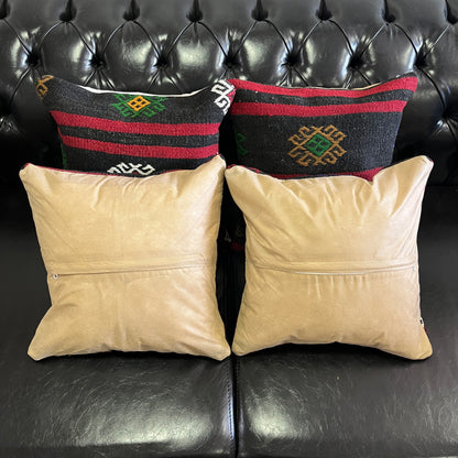 Ethnic Cushion Cover Set (16" x 16")