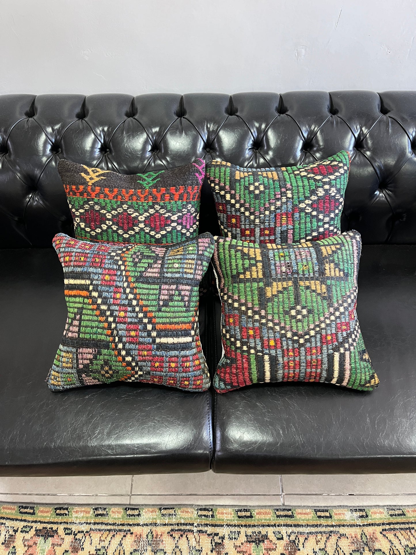 Ethnic Cushion Cover Set (16" x 16")