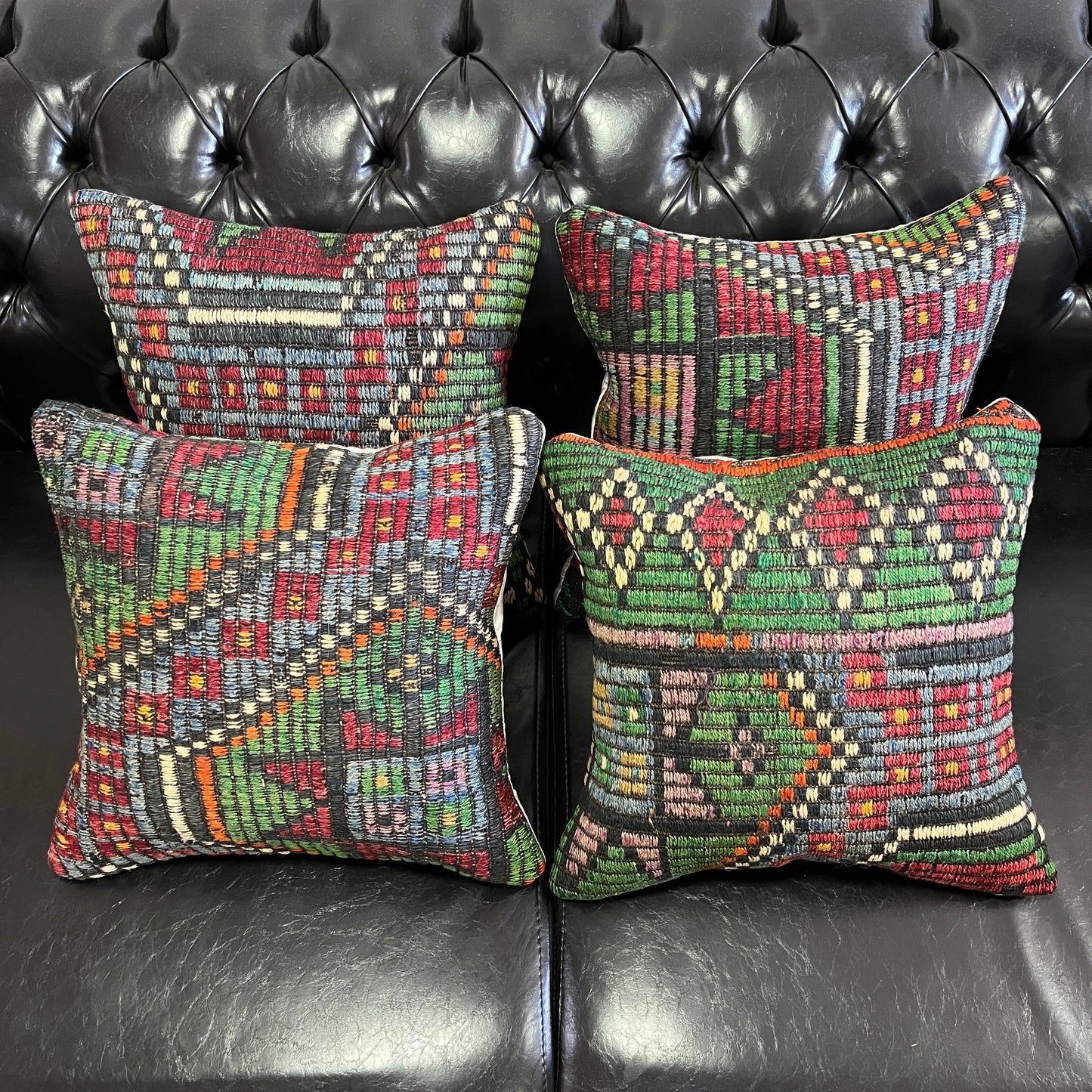 Ethnic Cushion Cover Set (16" x 16")