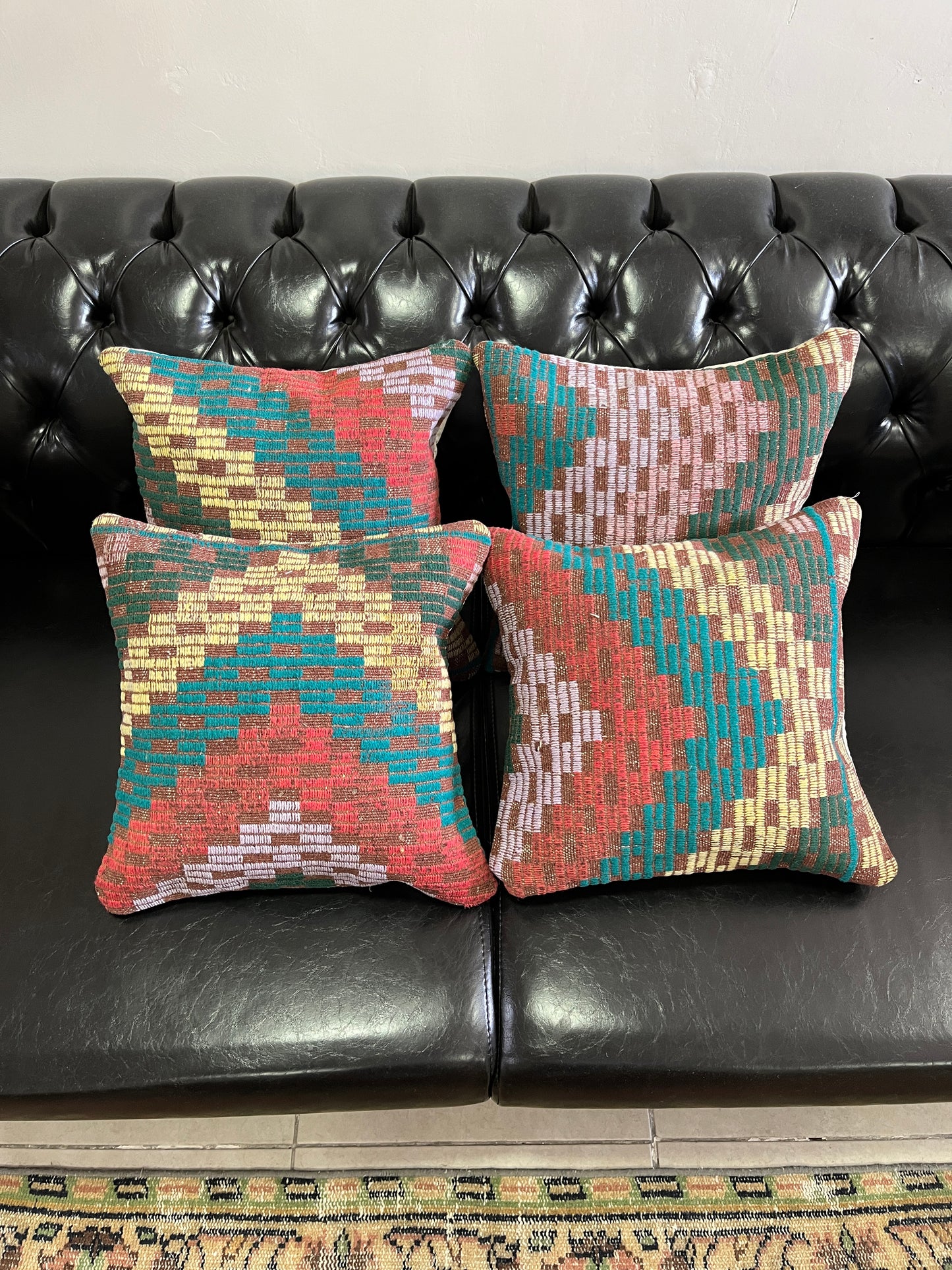 Ethnic Cushion Cover Set (16" x 16")