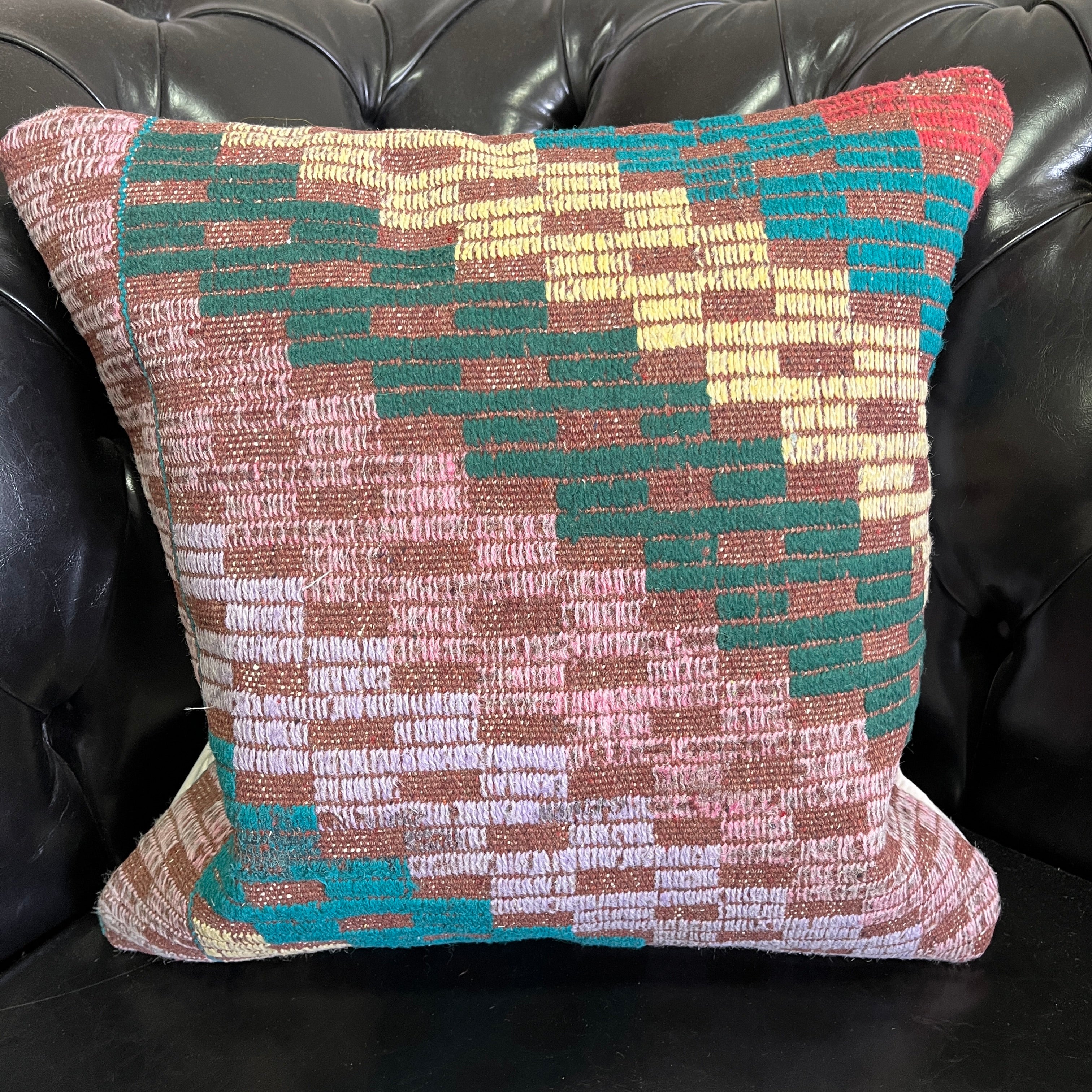 El Yapımı Otantik Yastık Kılıfı Seti