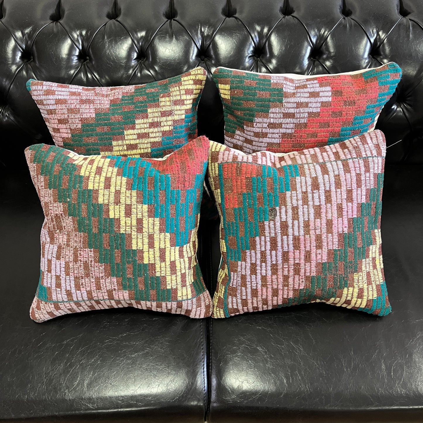 Ethnic Cushion Cover Set (16" x 16")