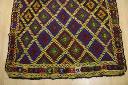 Handwoven Turkish Vintage Kilim (5'9" x 9'1")