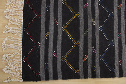 Handwoven Turkish Vintage Kilim (8'1" x 13'3")