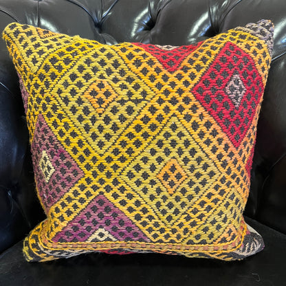 Ethnic Cushion Cover Set (16" x 16")