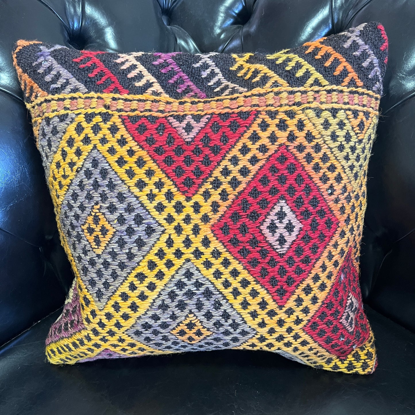 Ethnic Cushion Cover Set (16" x 16")