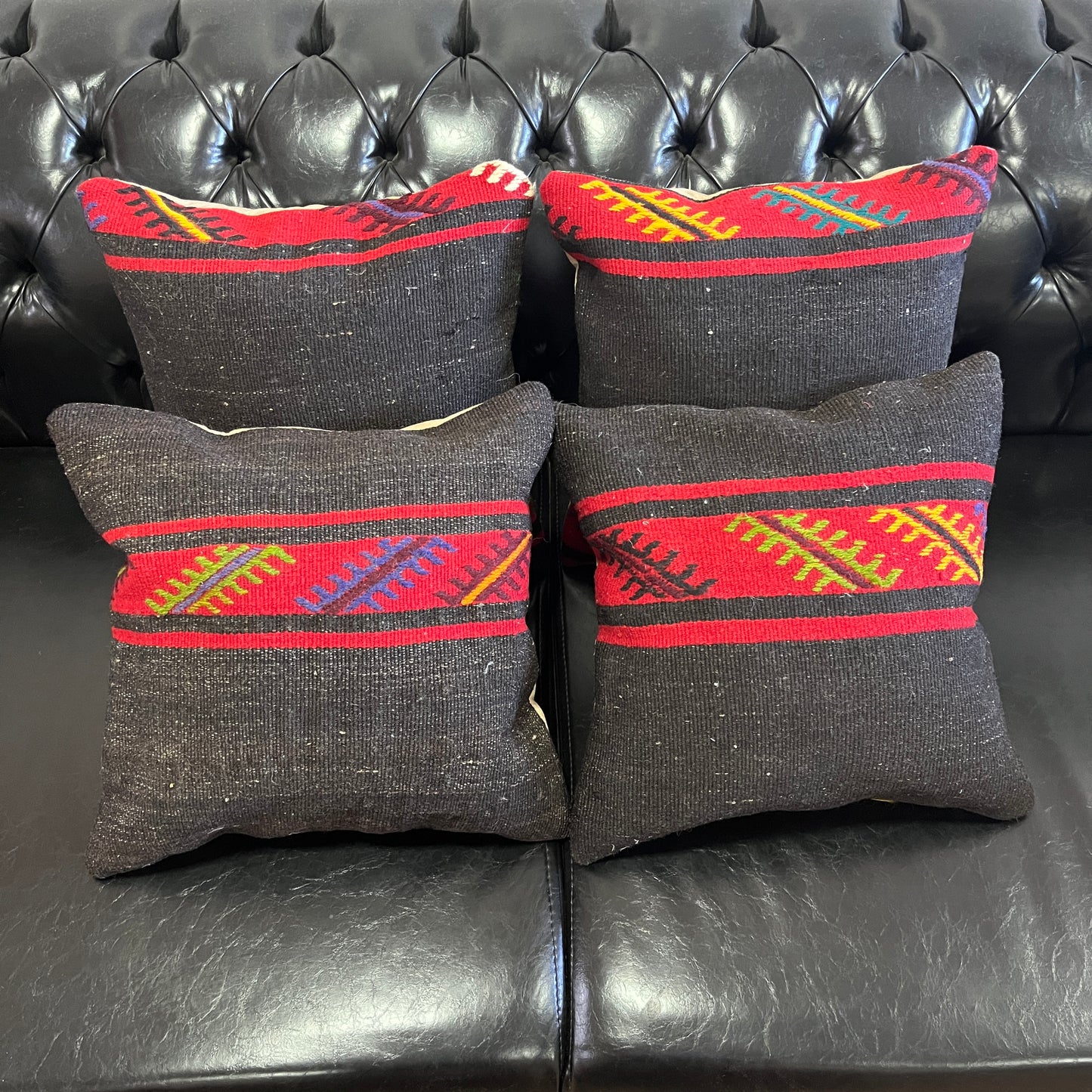 Ethnic Cushion Cover Set (16" x 16")