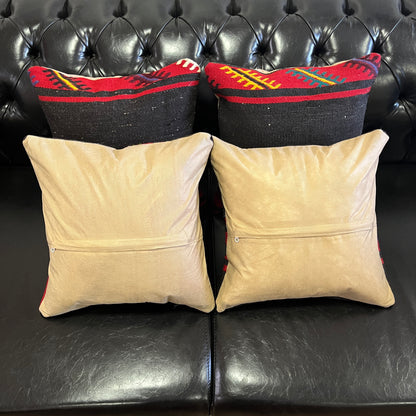 Ethnic Cushion Cover Set (16" x 16")