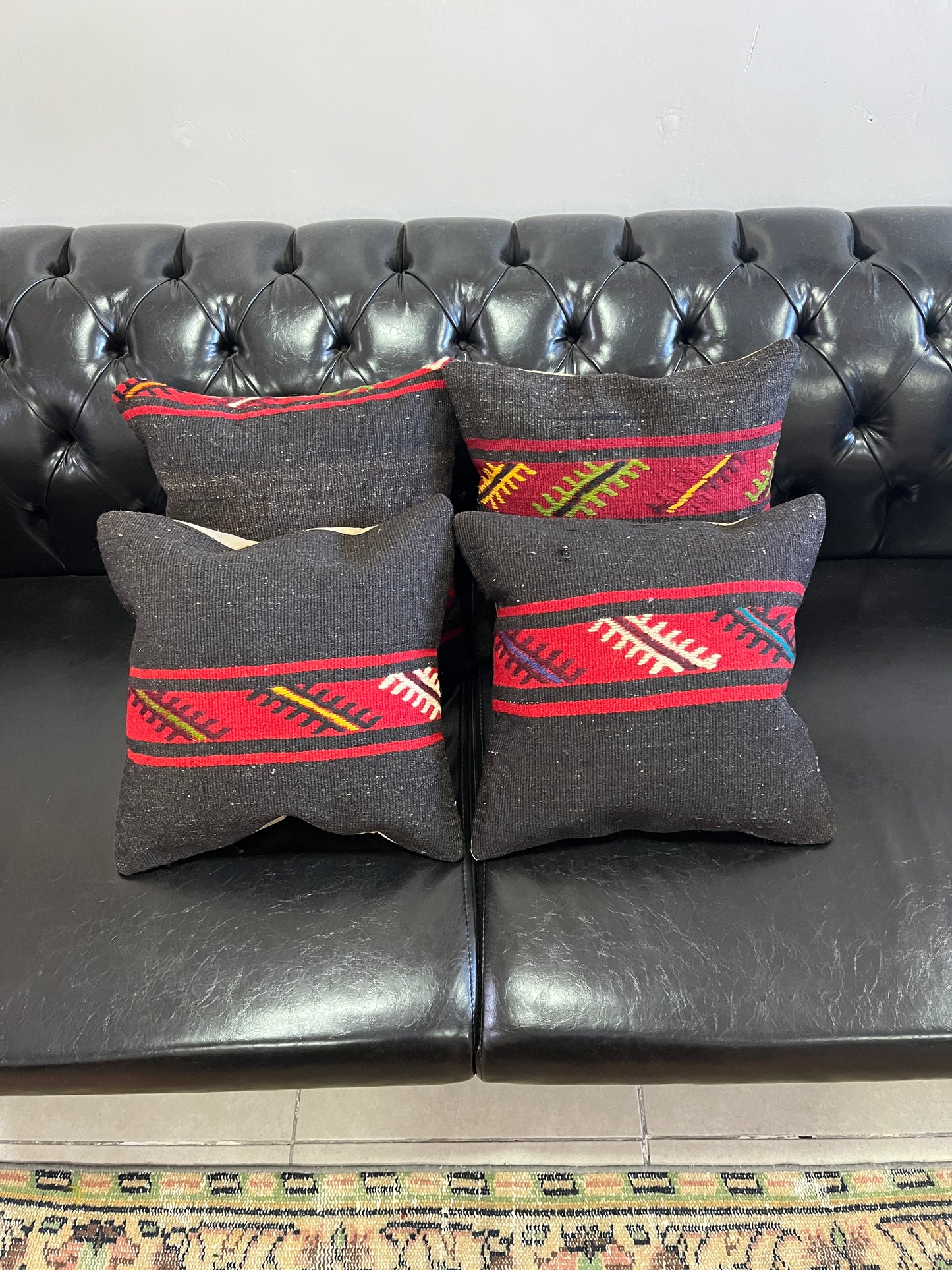 Ethnic Cushion Cover Set (16" x 16")