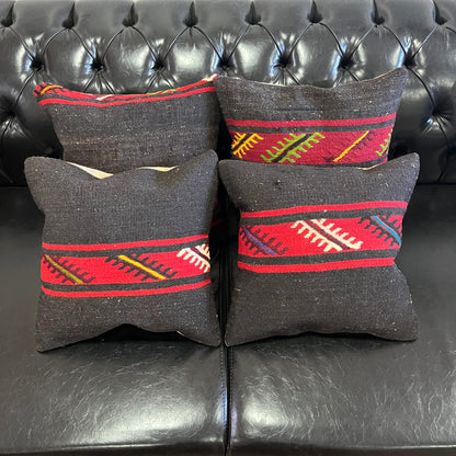 Ethnic Cushion Cover Set (16" x 16")