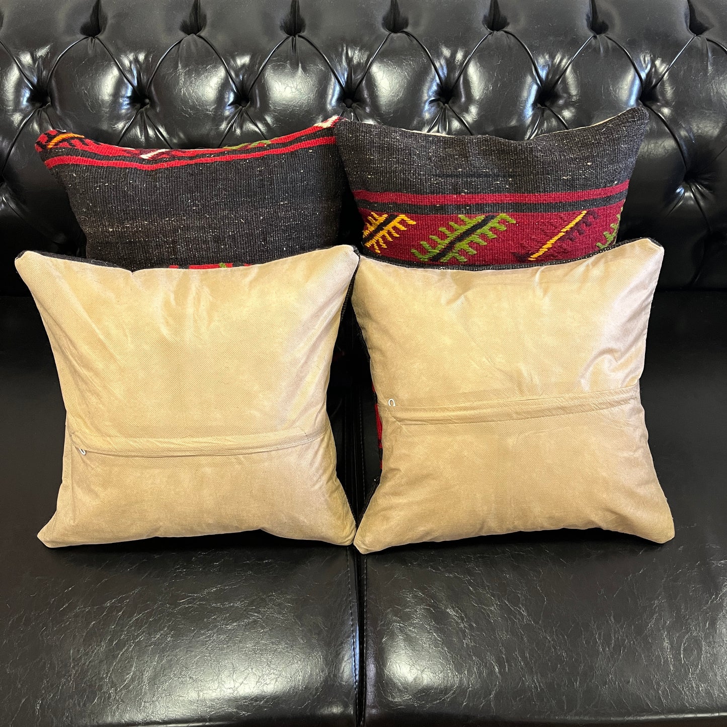 Ethnic Cushion Cover Set (16" x 16")