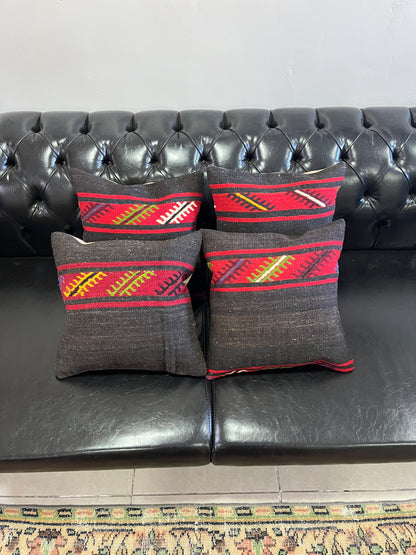 Ethnic Cushion Cover Set (16" x 16")