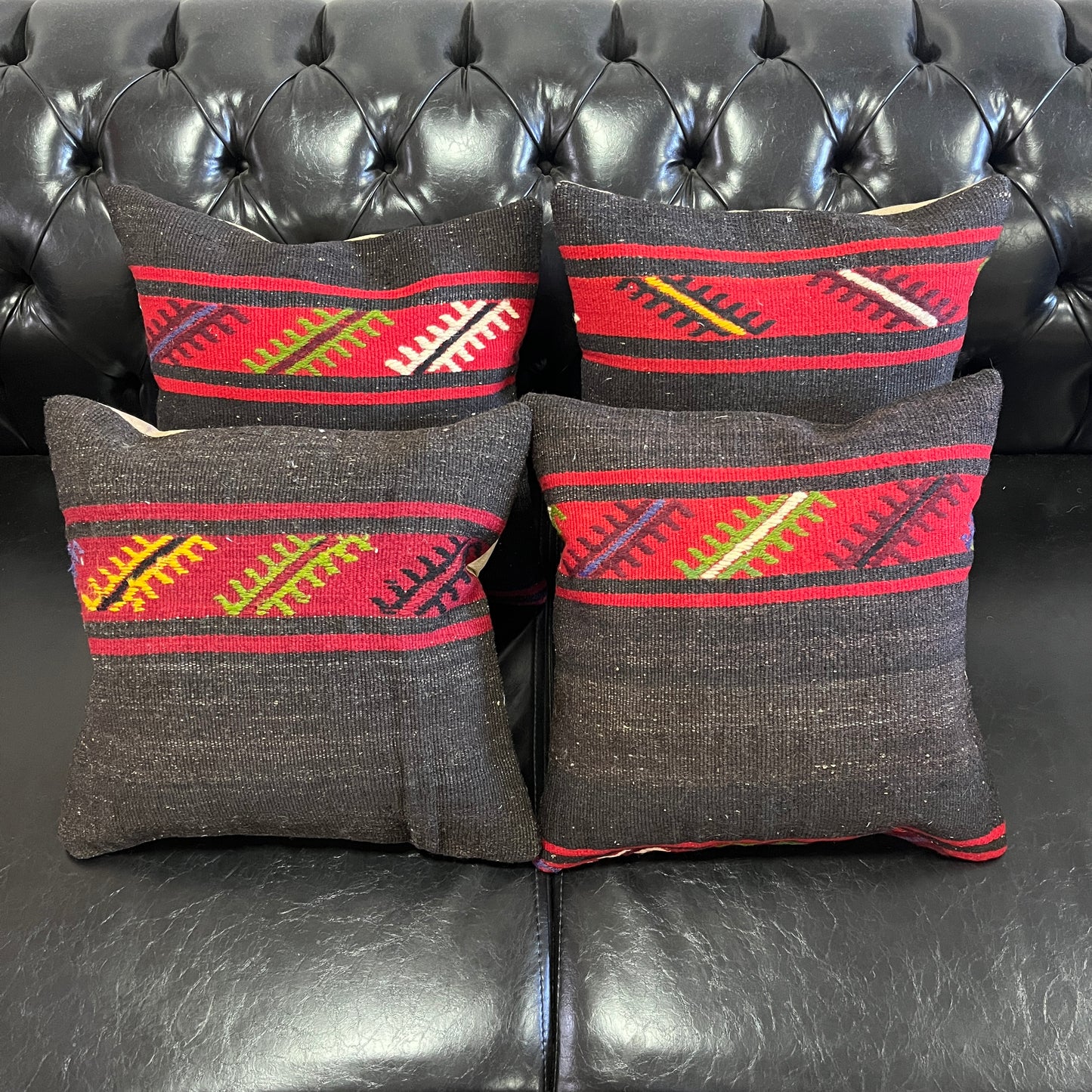 Ethnic Cushion Cover Set (16" x 16")