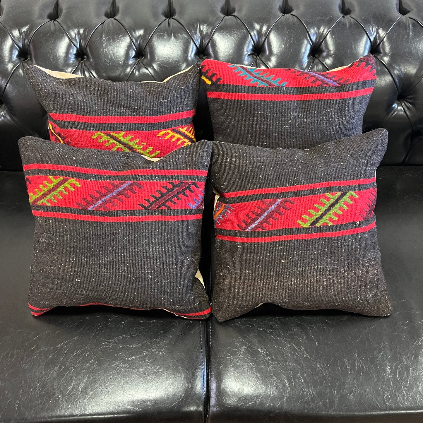 Ethnic Cushion Cover Set (16" x 16")