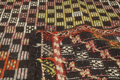 Handwoven Turkish Vintage Kilim (6'9" x 8'10")