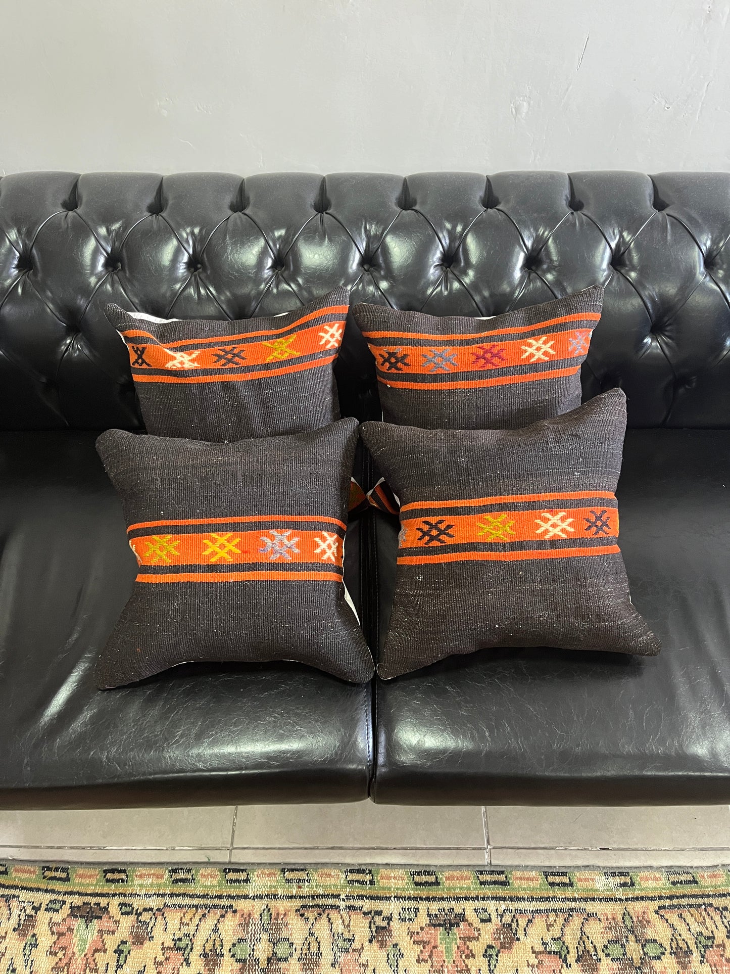 Ethnic Cushion Cover Set (16" x 16")