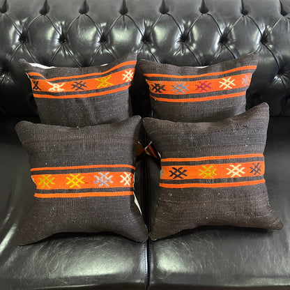 Ethnic Cushion Cover Set (16" x 16")