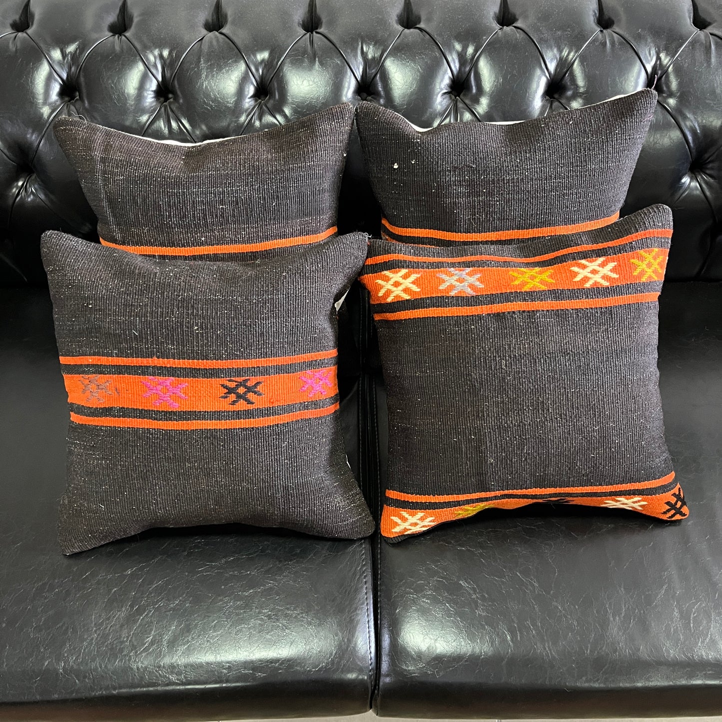 Ethnic Cushion Cover Set (16" x 16")