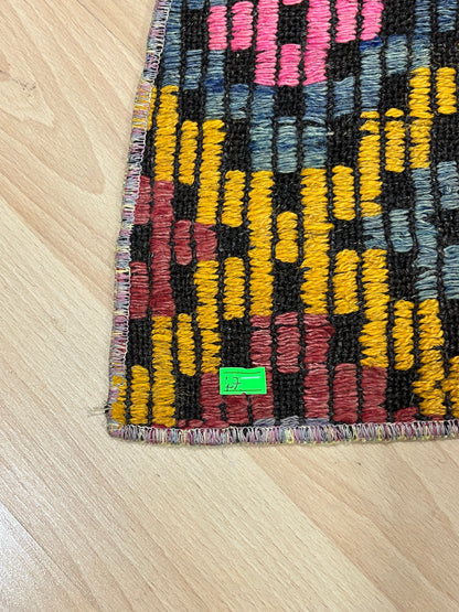 Handwoven Turkish Vintage Doormat (1'8" x 2'8")