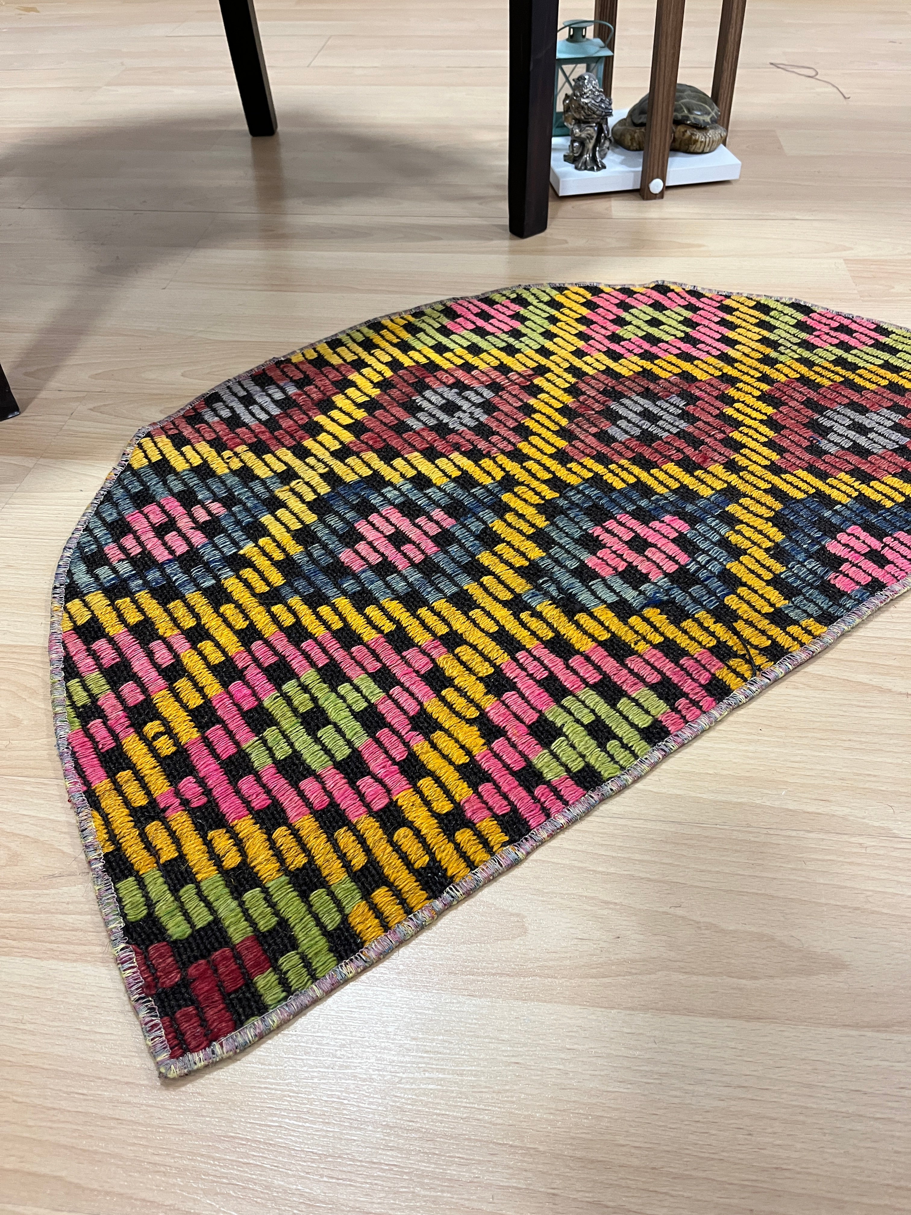 Authentic Handwoven Turkish Doormat Kilim