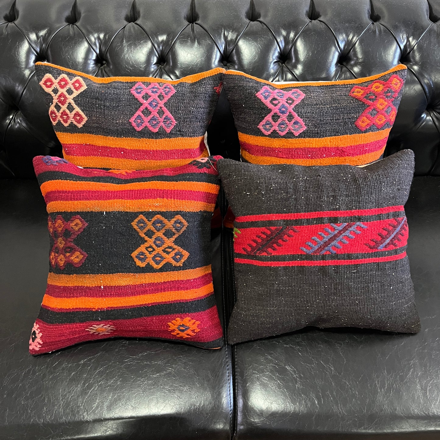 Ethnic Cushion Cover Set (16" x 16")