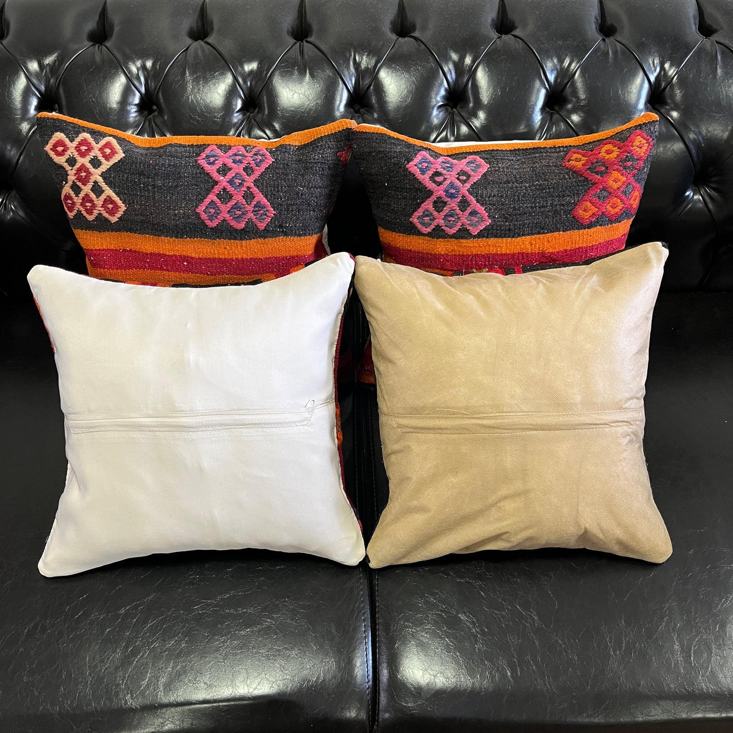 Ethnic Cushion Cover Set (16" x 16")