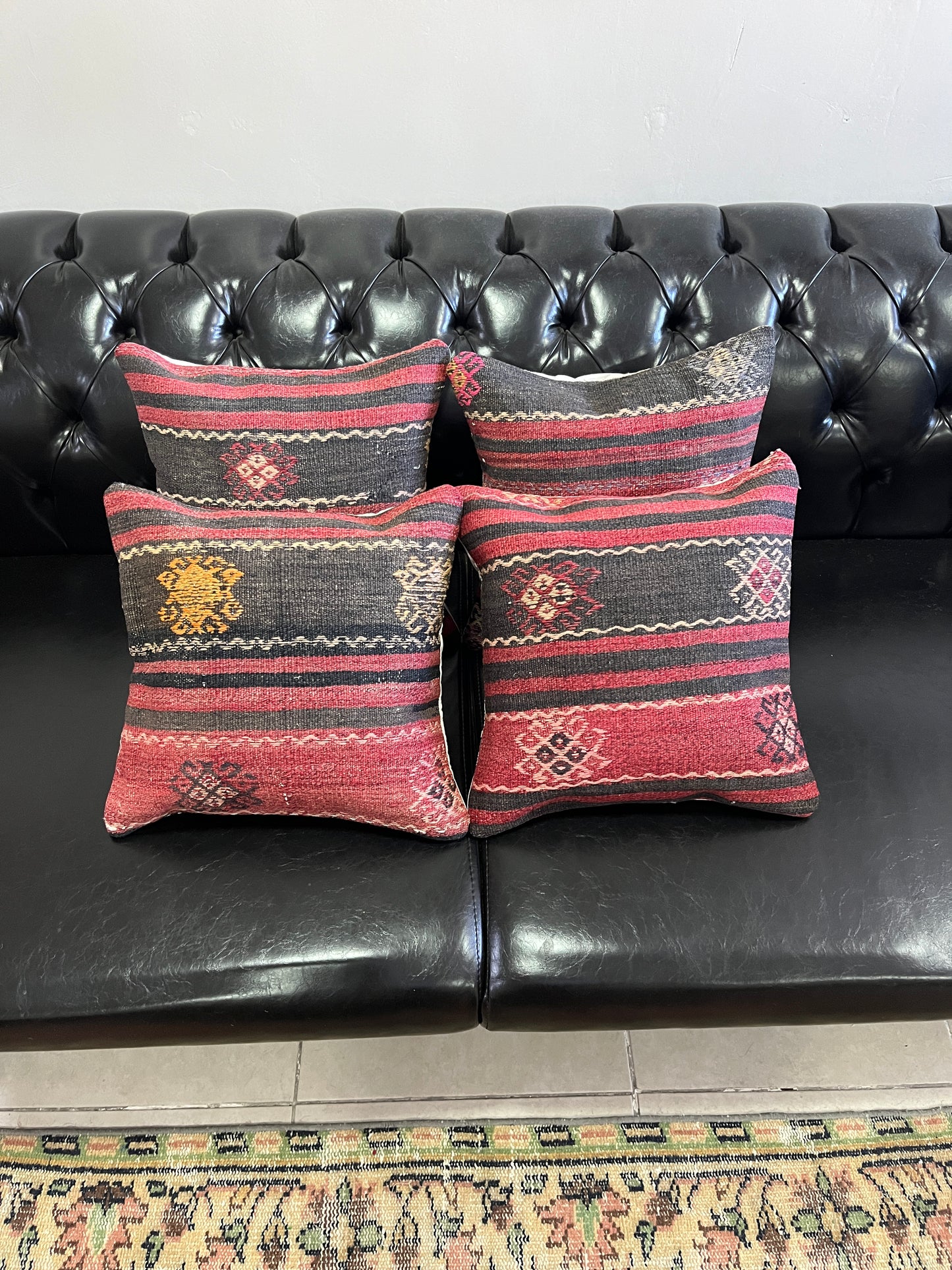 Ethnic Cushion Cover Set (16" x 16")