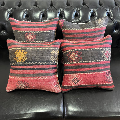 Ethnic Cushion Cover Set (16" x 16")