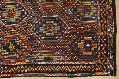 Handwoven Turkish Vintage Kilim (6'1" x 10'1")