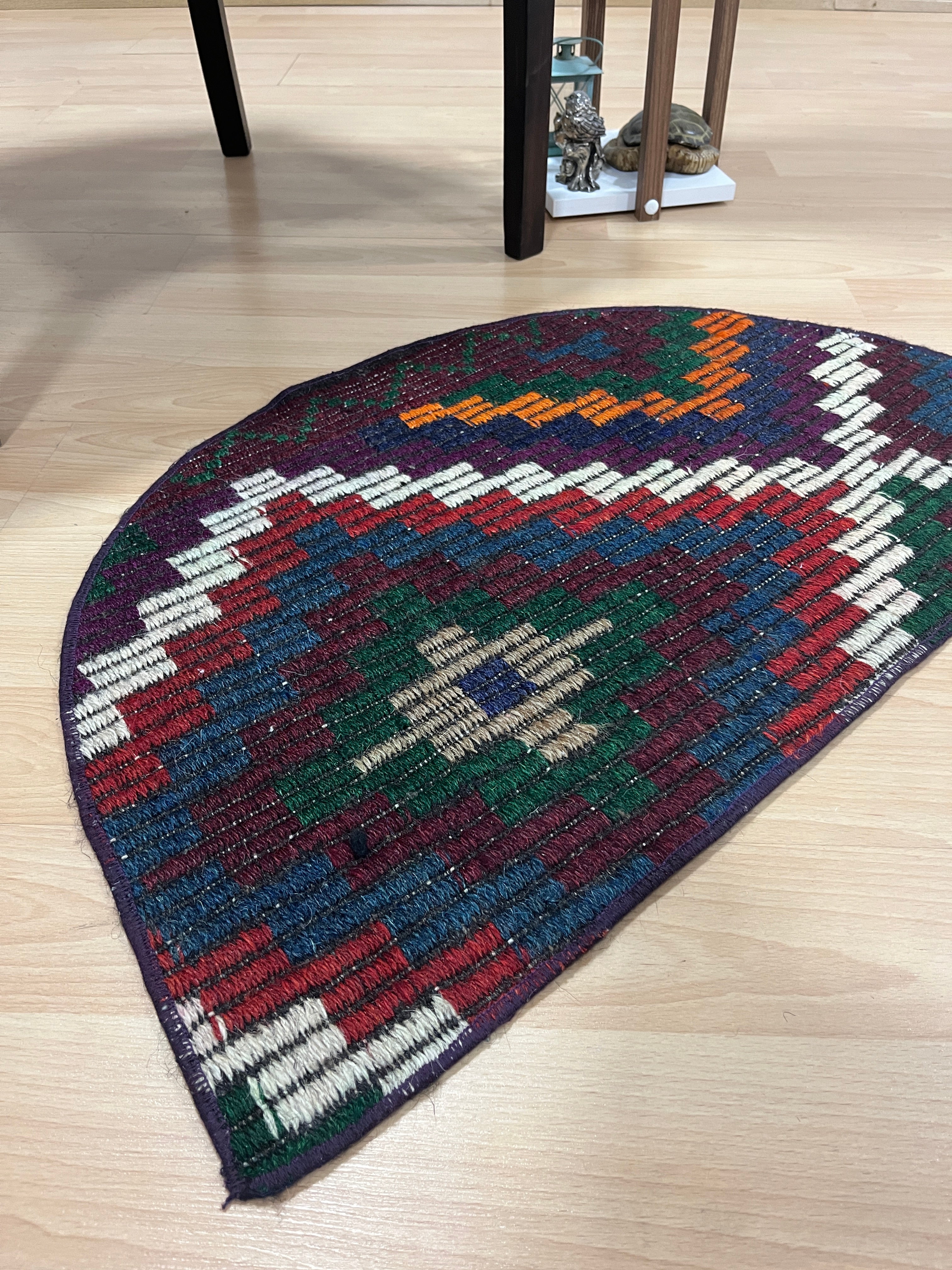Authentic Handwoven Turkish Doormat Kilim