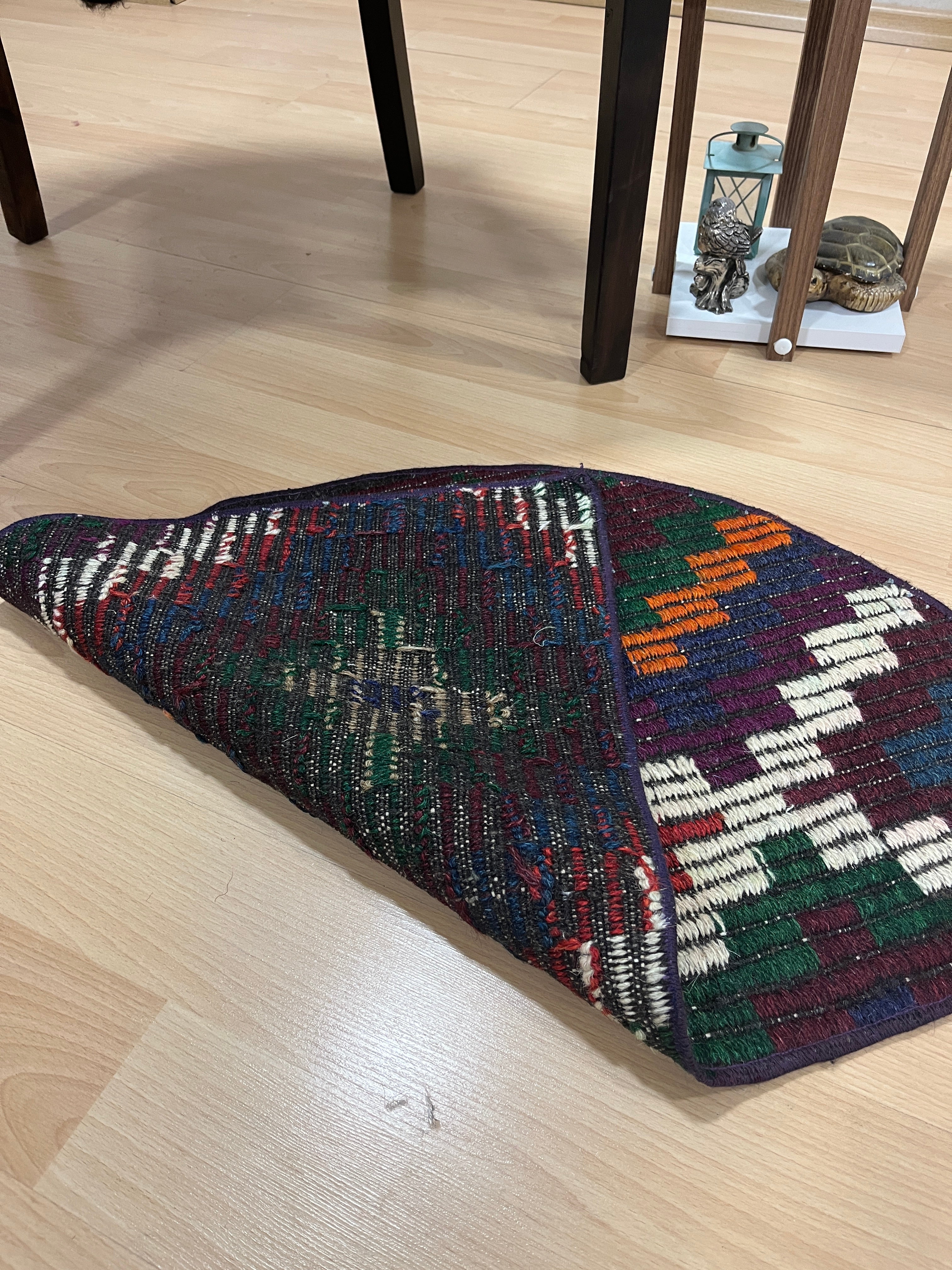 Authentic Handwoven Turkish Doormat Kilim