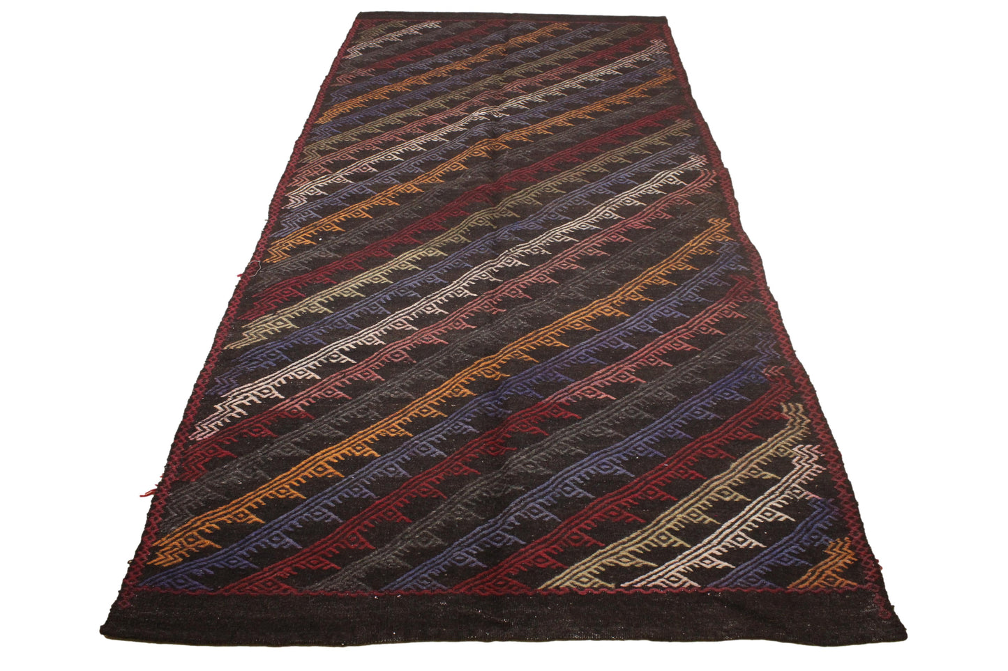 Handwoven Turkish Vintage Kilim (5'0" x 10'6")