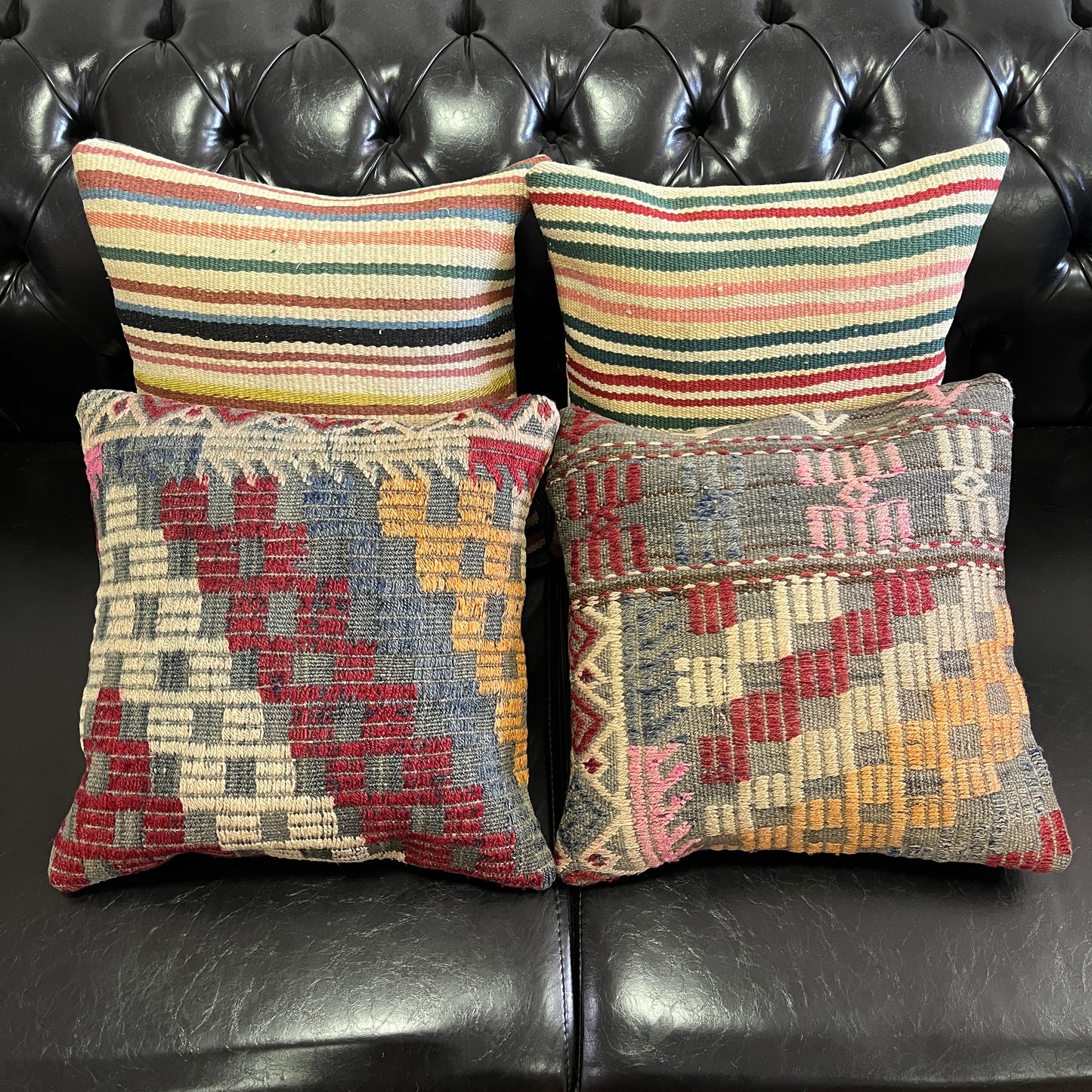 Ethnic Cushion Cover Set (16" x 16")