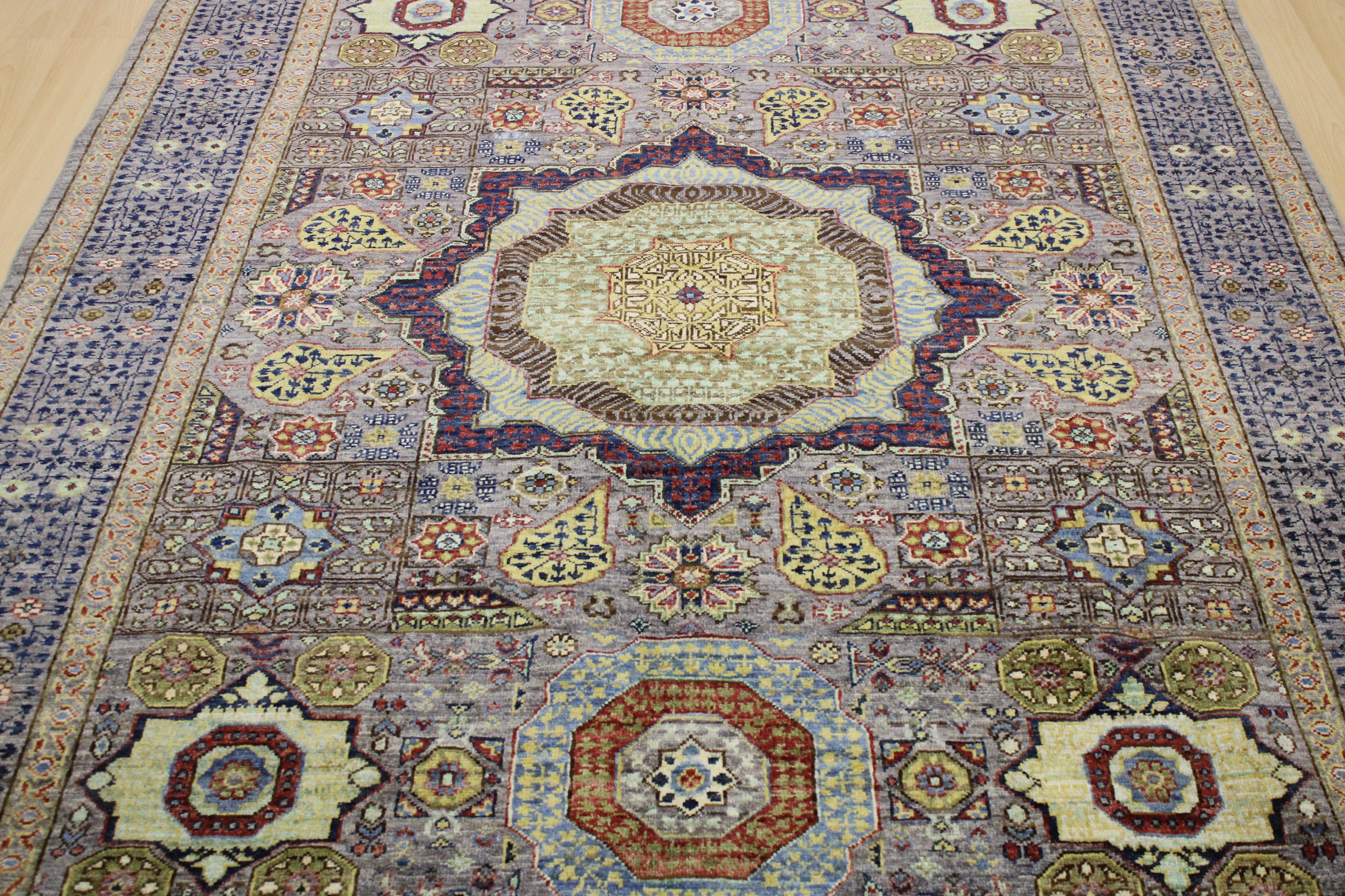 Afghan Handmade Fine Quality "Mamluk" Rug