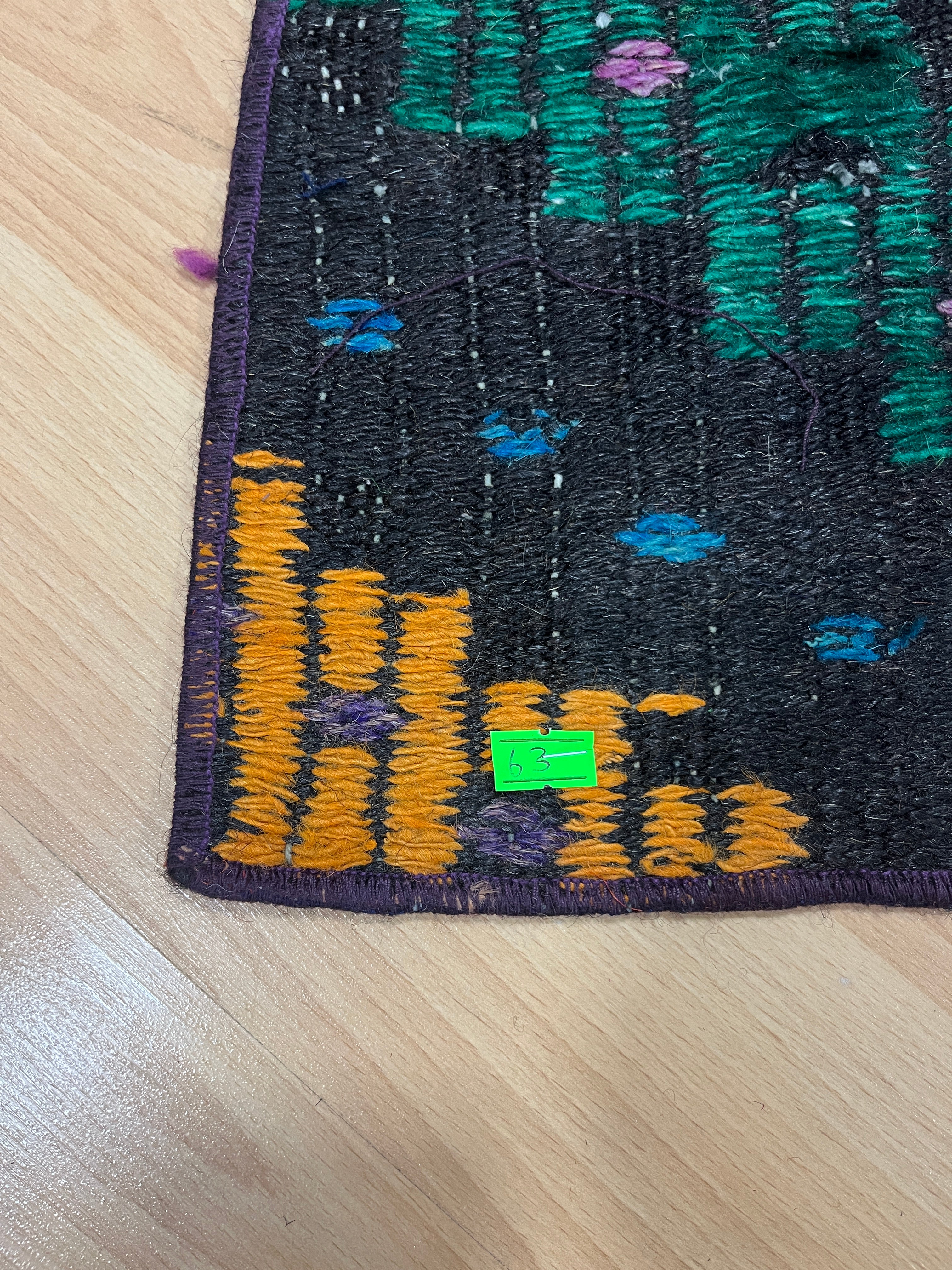 Authentic Handwoven Turkish Doormat Kilim