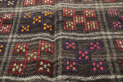 Handwoven Turkish Vintage Kilim (6'0" x 10'7")