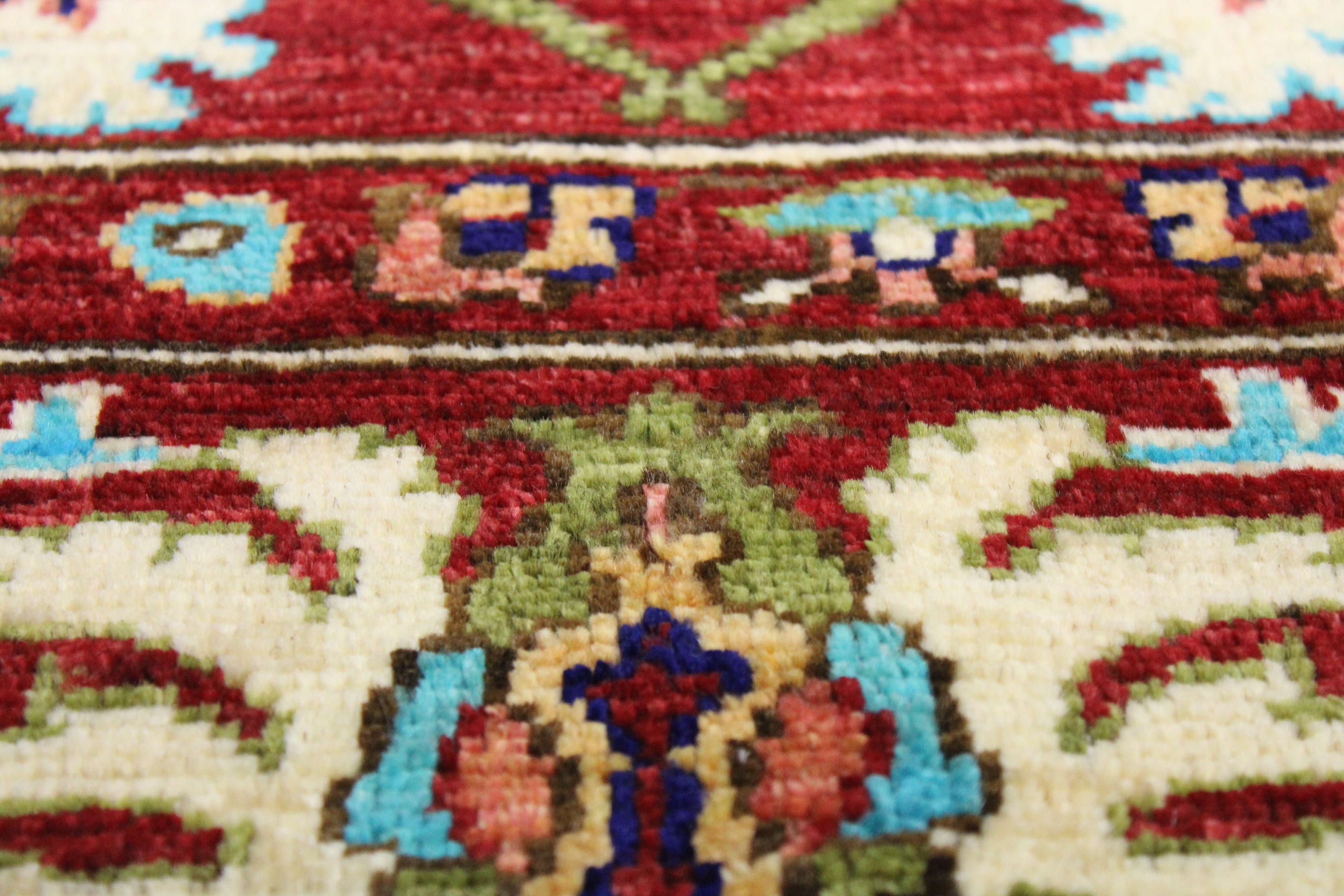 Afghan Handmade Fine Quality "Heriz" Rug