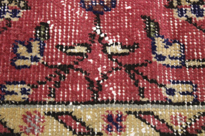 Hand-Knotted Vintage Turkish Rug (5'0" x 8'2")