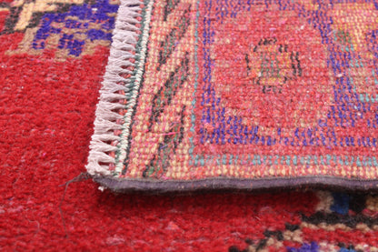 Hand-Knotted Vintage Turkish Rug (6'7" x 11'1")