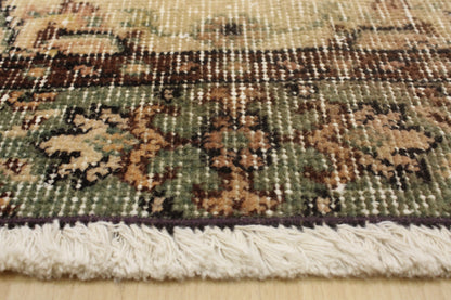 Hand-Knotted Vintage Turkish Rug (3'9" x 6'11")