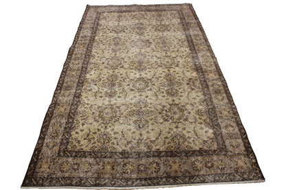 Hand-Knotted Vintage Turkish Rug (5'3" x 9'3")