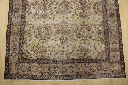 Hand-Knotted Vintage Turkish Rug (5'3" x 9'3")