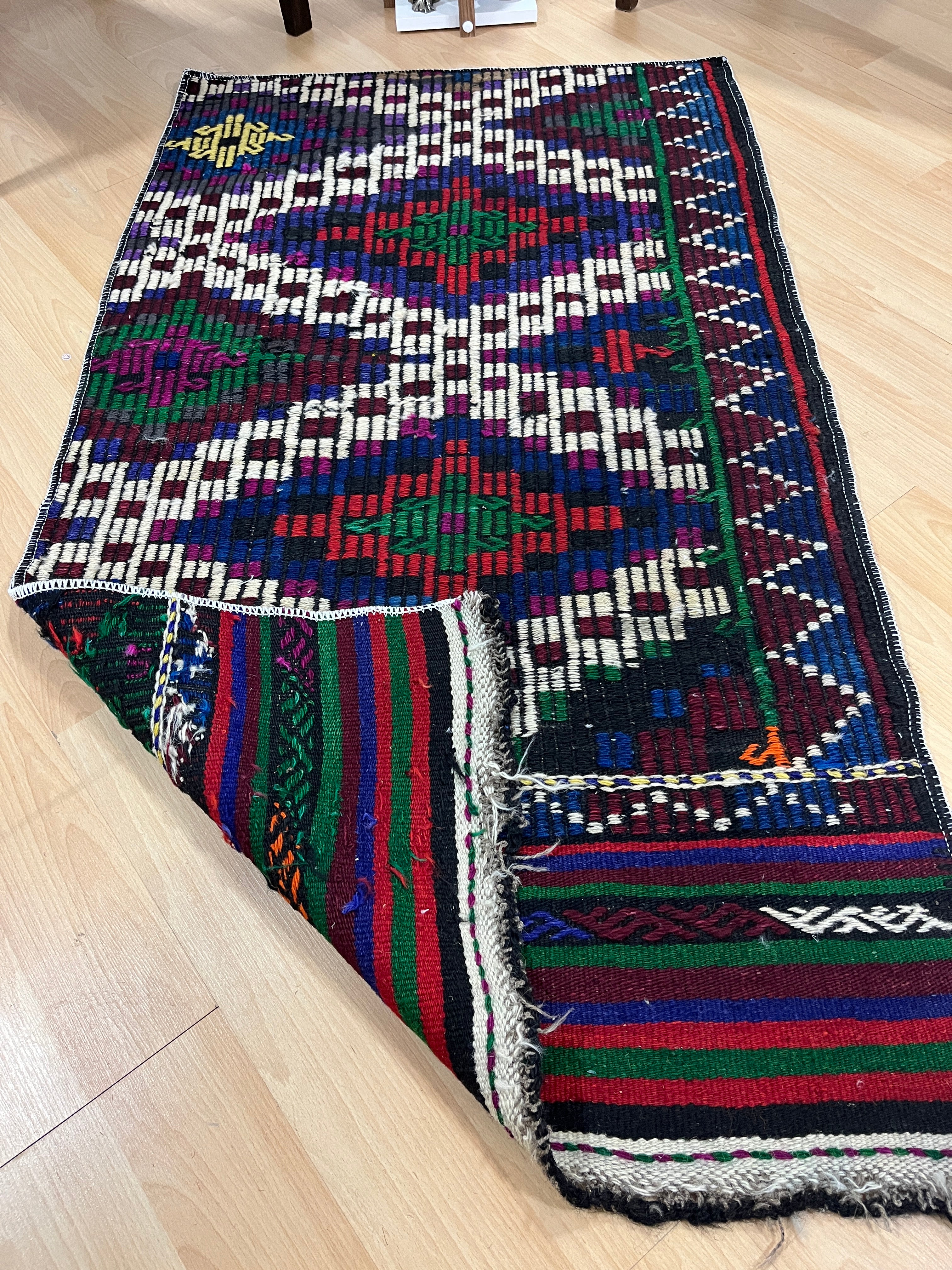 Authentic Handwoven Turkish Kilim