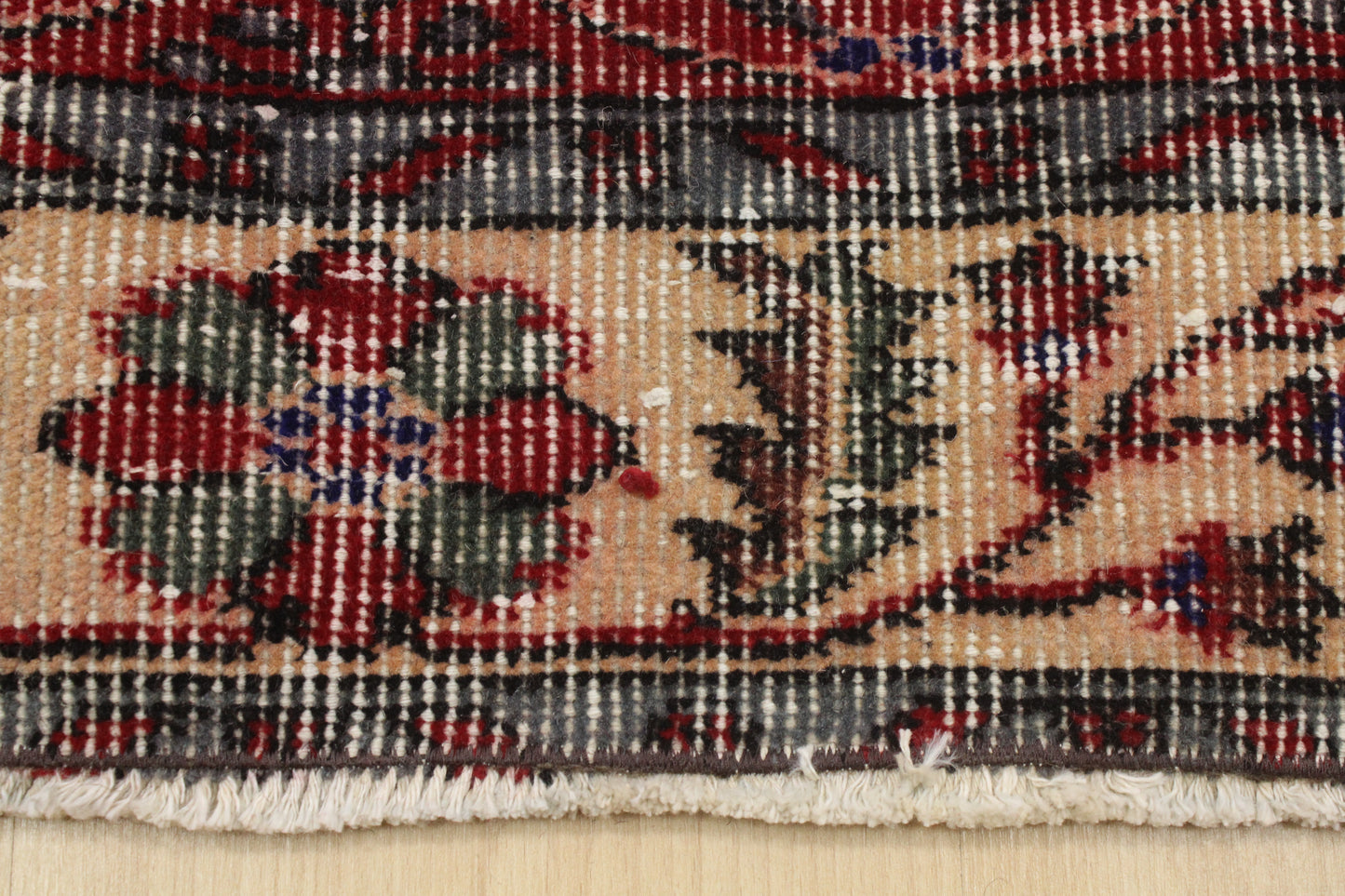 Hand-Knotted Vintage Turkish Rug (5'0" x 8'9")