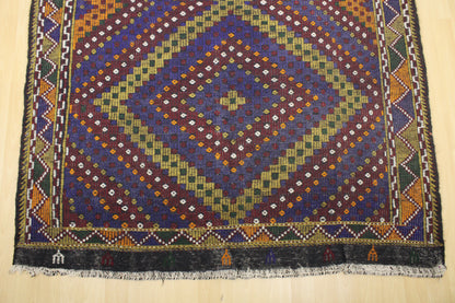 Handwoven Turkish Vintage Kilim (5'12" x 10'0")