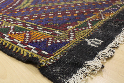 Handwoven Turkish Vintage Kilim (5'12" x 10'0")