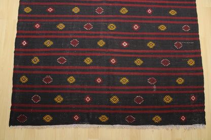 Handwoven Turkish Vintage Kilim (6'0" x 10'2")